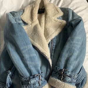Jean American eagle jacket